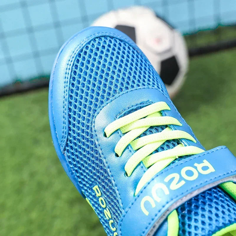 Kids' Sneakers - Athletic Sneakers - Lace-Up Velcro All-Season Shoes