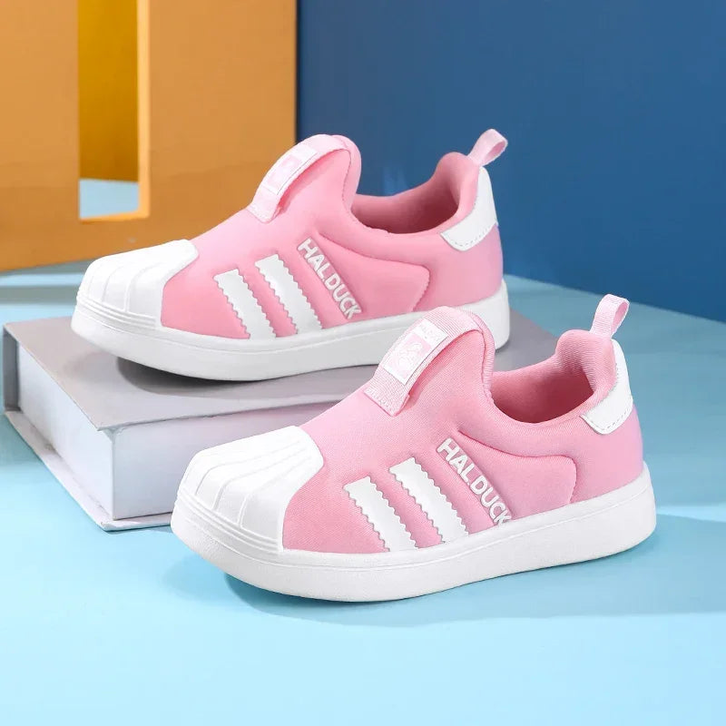 Kids' Sneakers - Low-Top Slip-On Sneakers Shoes