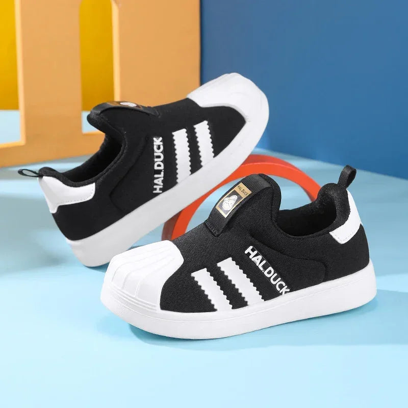 Kids' Sneakers - Low-Top Slip-On Sneakers Shoes