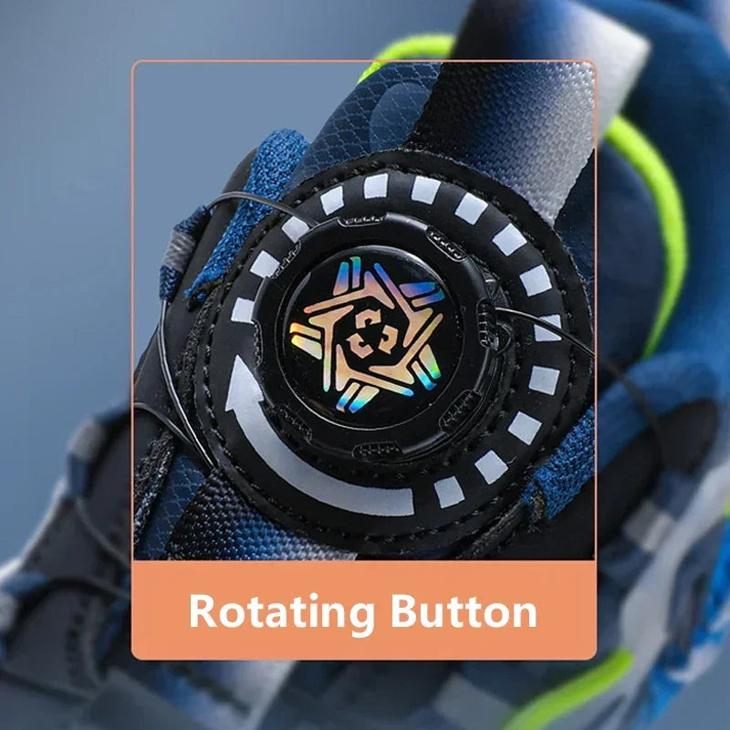 Kids' Sneakers - Low-Top Sneakers - Buckles Straps All-Season Shoes