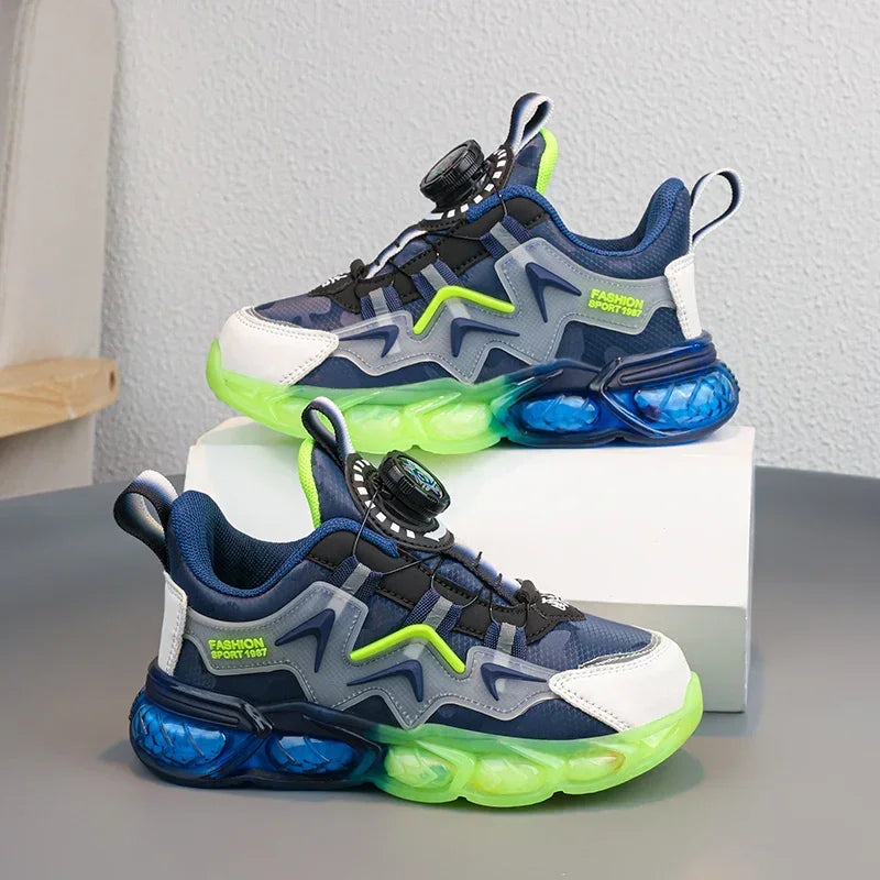 Kids' Sneakers - Low-Top Sneakers - Buckles Straps All-Season Shoes