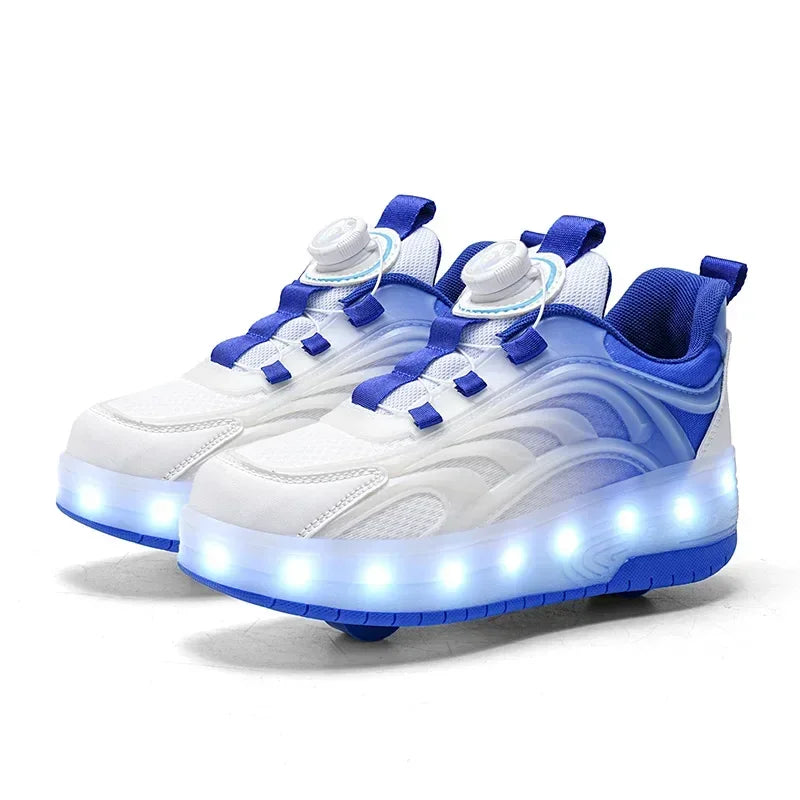 Kids' Sneakers - Low-Top Sneakers - Elastic All-Season Shoes