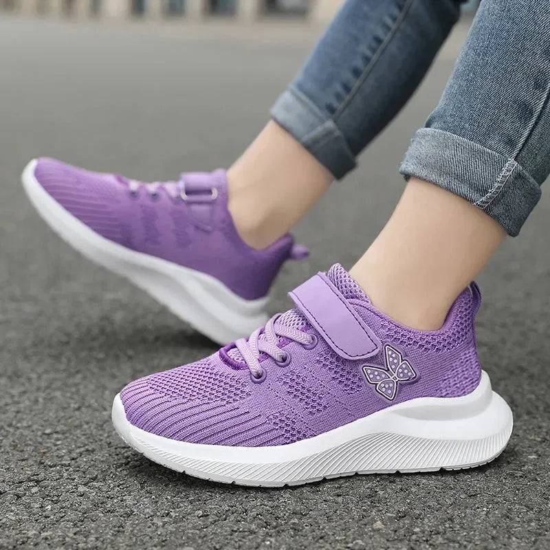 Kids' Sneakers - Low-Top Sneakers - Hook-Loop Autumn Shoes