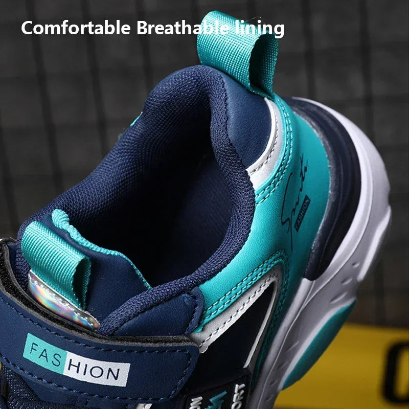 Kids' Sneakers - Low-Top Sneakers - Hook-Loop Velcro All-Season Shoes