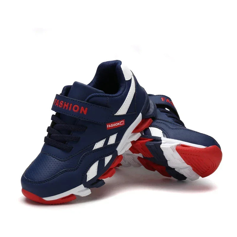 Kids' Sneakers - Low-Top Sneakers - Hook-Loop Velcro Lace-Up All-Season Shoes