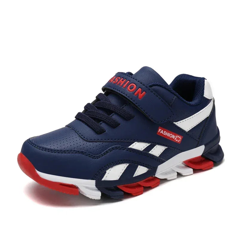 Kids' Sneakers - Low-Top Sneakers - Hook-Loop Velcro Lace-Up All-Season Shoes