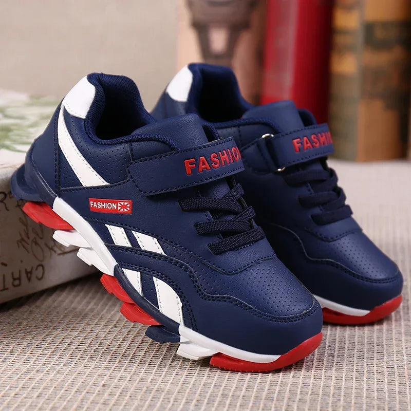 Kids' Sneakers - Low-Top Sneakers - Hook-Loop Velcro Lace-Up All-Season Shoes
