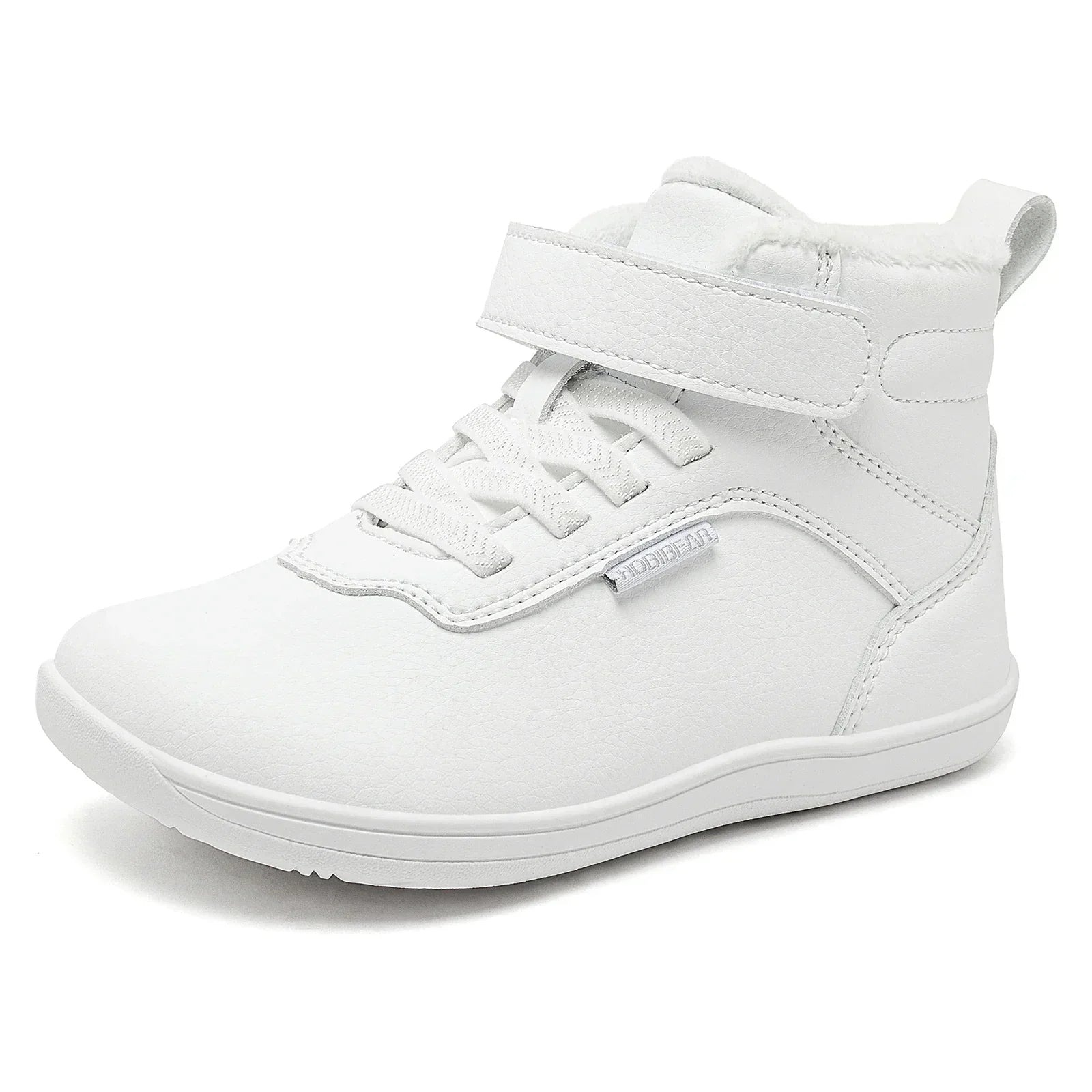 Kids' Sneakers - Mid-Top Kids Ankle Boots Sneakers - Hook-Loop Velcro Winter Sneakers-Sneakers-LeStyleParfait