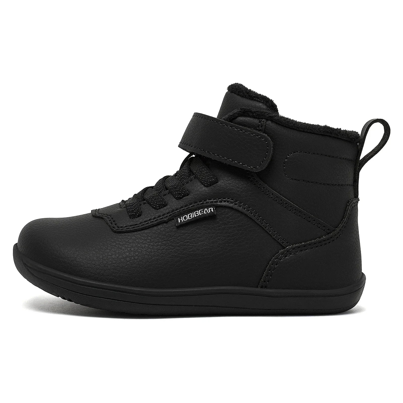 Kids' Sneakers - Mid-Top Kids Ankle Boots Sneakers - Hook-Loop Velcro Winter Sneakers-Sneakers-LeStyleParfait