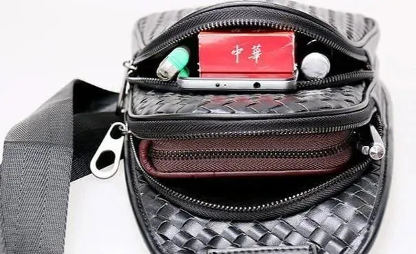 Leather Crossbody Bags for Men - Backpack - LeStyleParfait