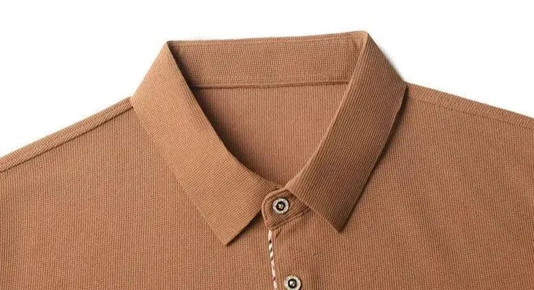 Long Sleeves Polo Shirt for Men-Polo Shirt-LeStyleParfait