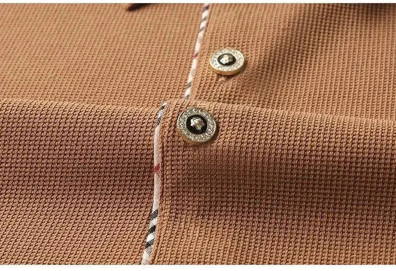 Long Sleeves Polo Shirt for Men-Polo Shirt-LeStyleParfait