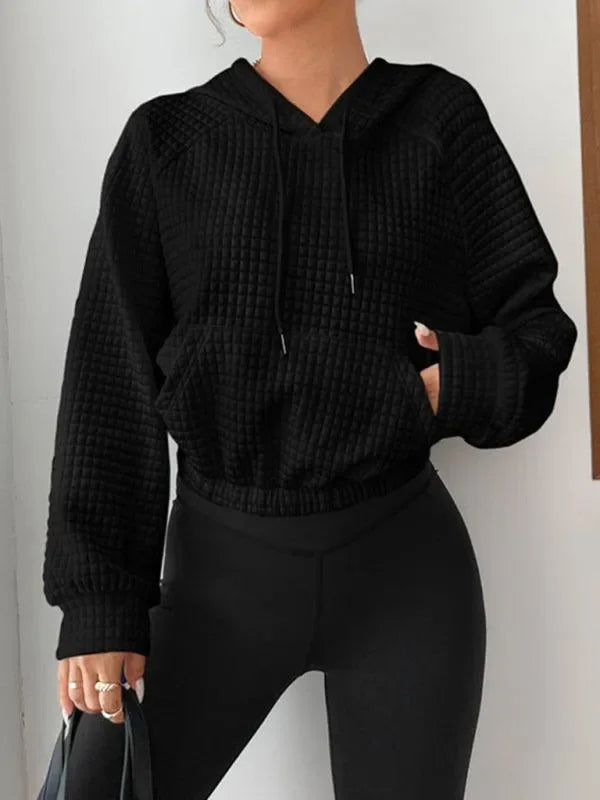 Loose Drawstring Women Hoodie-Women Hoodie-LeStyleParfait