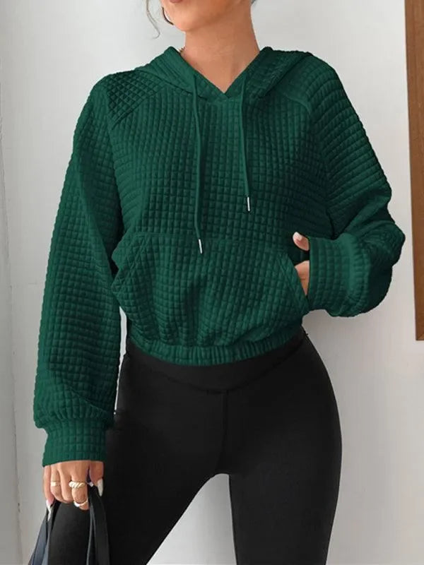 Loose Drawstring Women Hoodie-Women Hoodie-LeStyleParfait