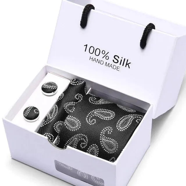 Luxury Men Necktie Set - Necktie | LeStyleParfait-Necktie