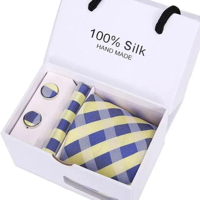 Luxury Men Necktie Set - Necktie | LeStyleParfait-Necktie