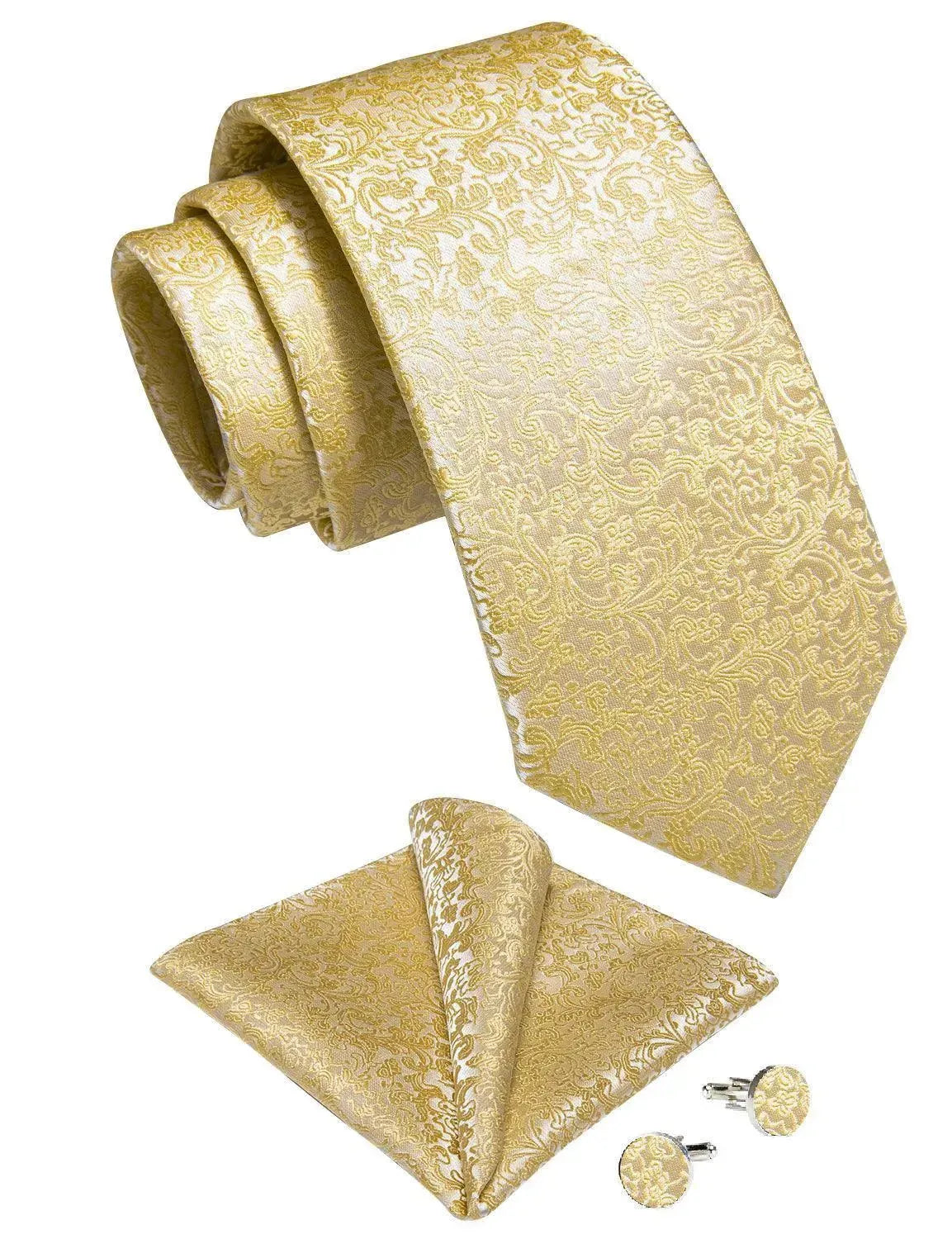 Luxury Paisley Necktie Set - Necktie - LeStyleParfait