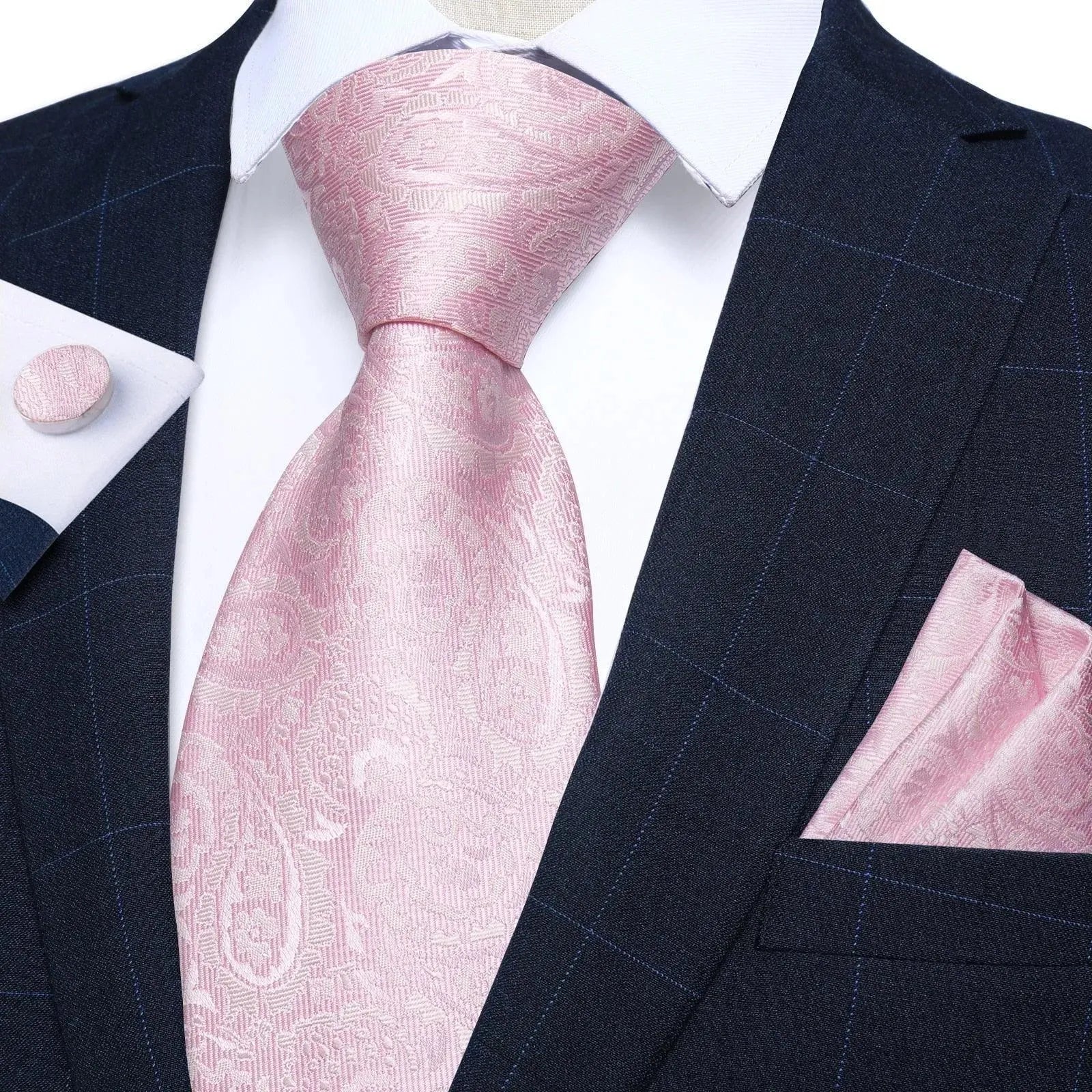 Luxury Paisley Necktie Set - Necktie - LeStyleParfait