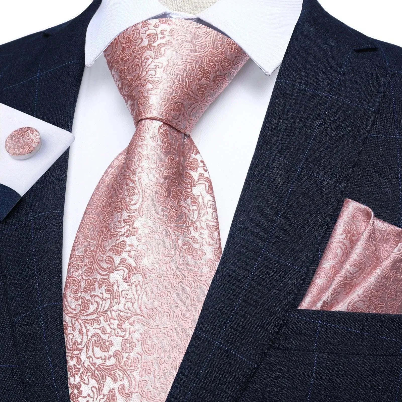 Luxury Paisley Necktie Set - Necktie - LeStyleParfait