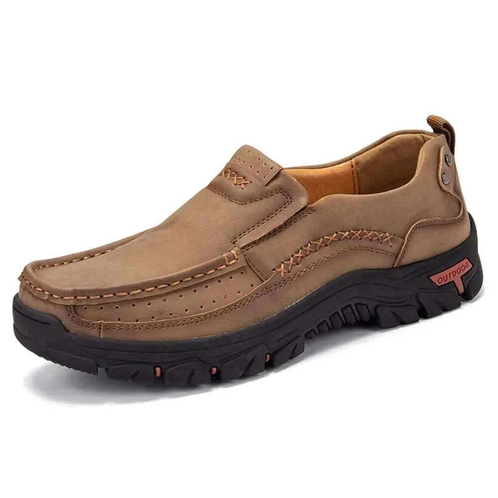 Mattia Outdoor Leather Shoes - Casual Shoes - LeStyleParfait