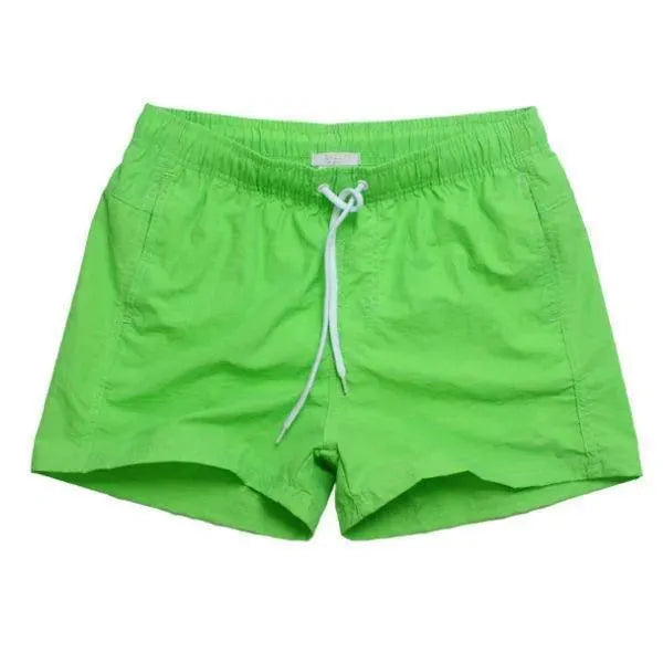 Men Black Minimalist Swim Shorts