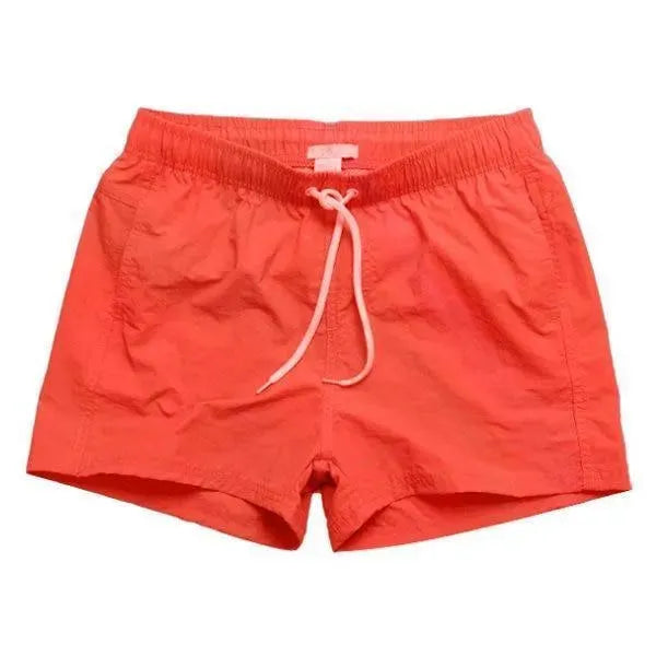 Men Black Minimalist Swim Shorts