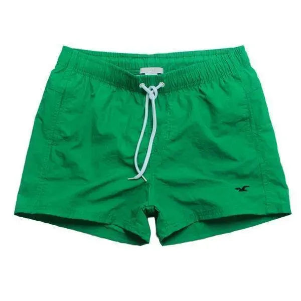 Men Black Minimalist Swim Shorts