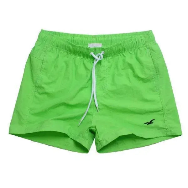 Men Black Minimalist Swim Shorts