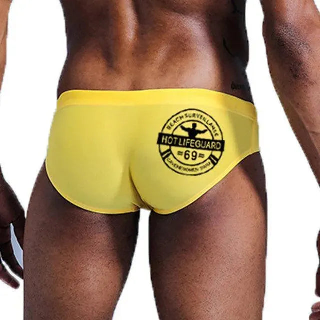 Men Blue Swim Briefs
