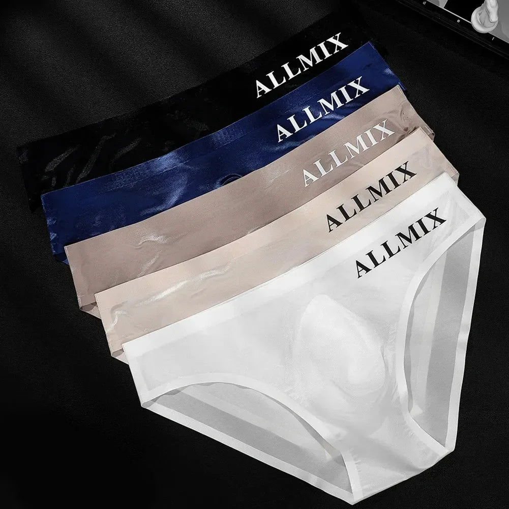 Men Briefs Sexy Soft U Convex Thong Bikini Low Waist Underwear Panties Swimwear Lingerie Classic Basics High Elastic Underpants
