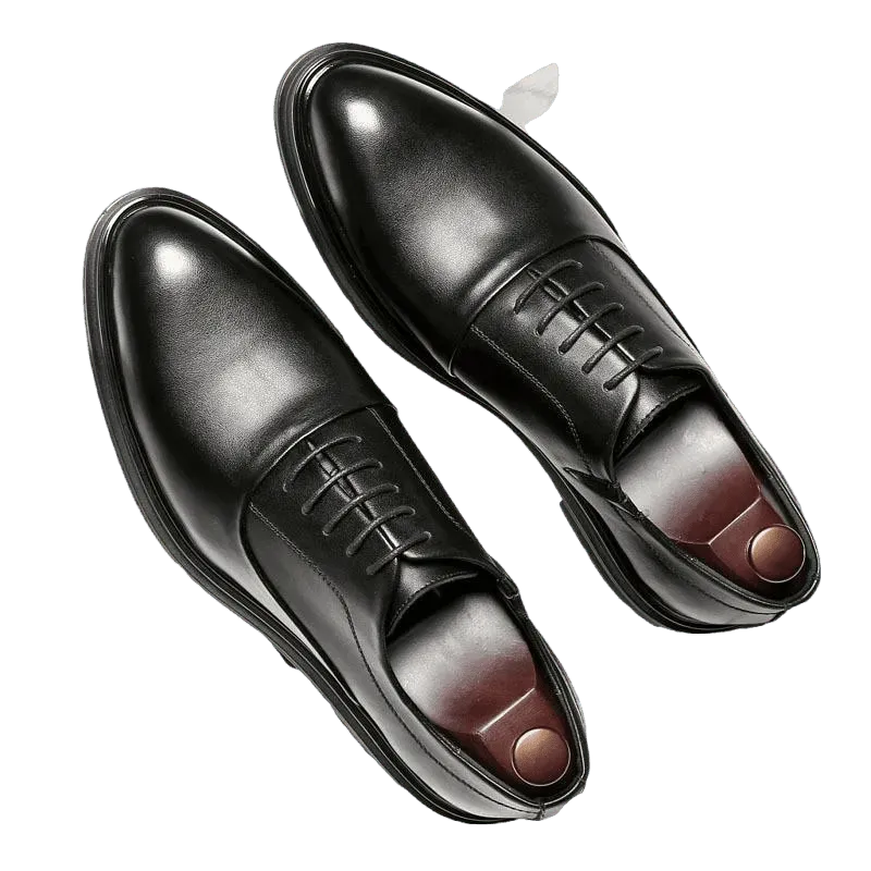 Men Dress Shoes - Ronald Leather Oxford Shoes - Dress Shoes - LeStyleParfait