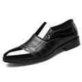 Men Dress Shoes - Zipper Formal Shoes