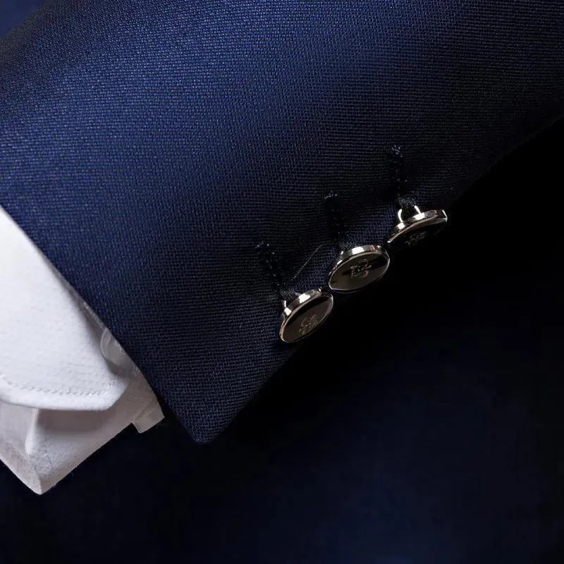 Elegant Blue Two Piece Suit - Two Piece Suit - LeStyleParfait
