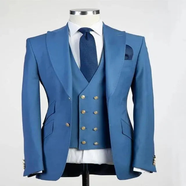 McConaughey Three Piece Suit - Three Piece Suit - LeStyleParfait