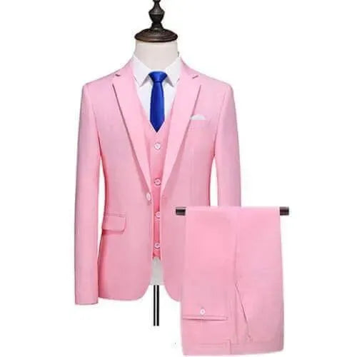 Three Piece Wedding Suit - Three Piece Suit - LeStyleParfait