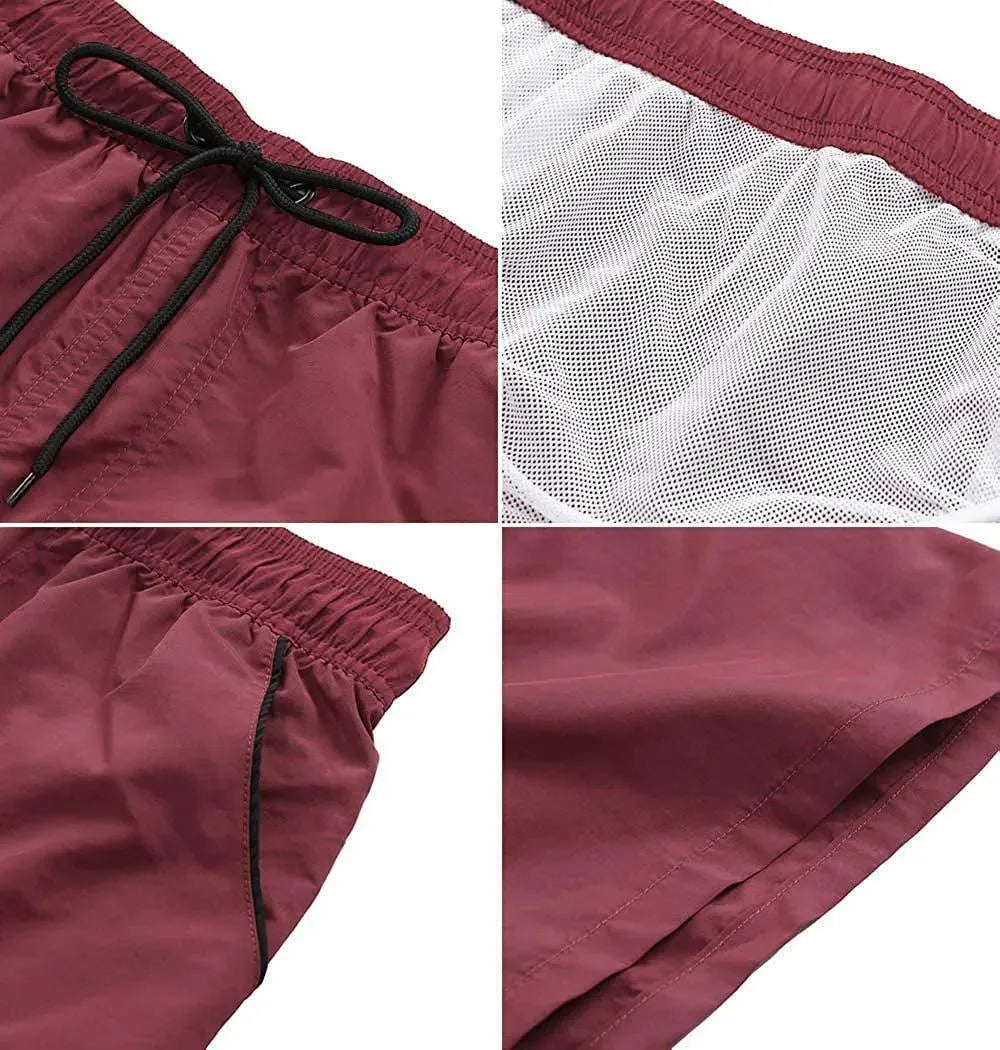Men Gray Board Shorts