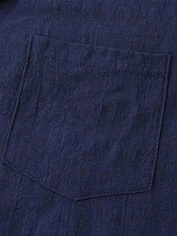 Men Relaxed Classic Linen Shorts Set - Solid Shorts Two-Piece Set - LeStyleParfait