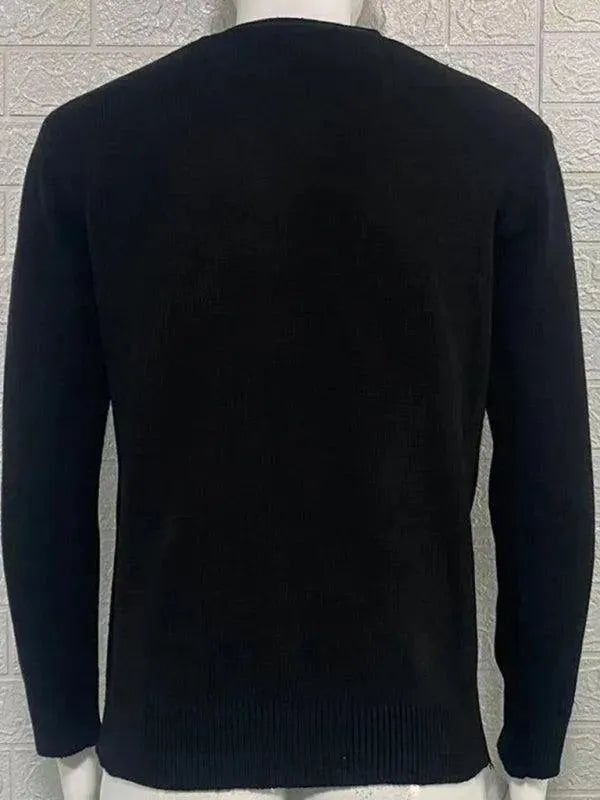 Men’s Lightweight V-Neck Cardigan Sweater – Button