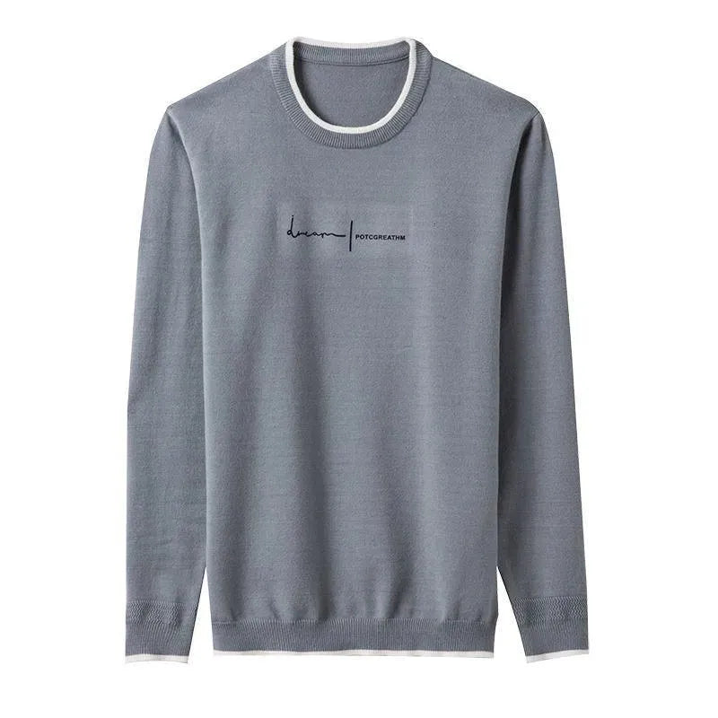 Men’s Signature Wool Crew-Neck Pullover Sweater