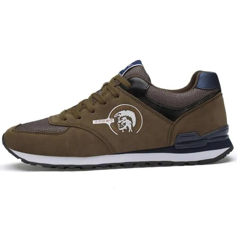 Men's Sneakers - Low-Top Sneakers - Lace-Up All-Season Shoes