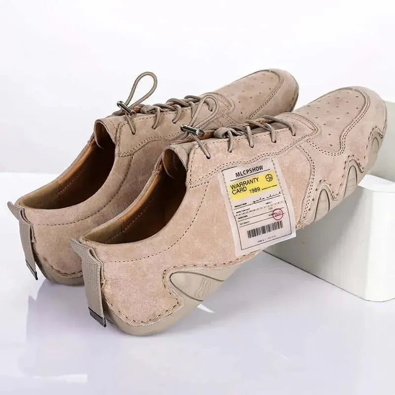 Men's Sneakers - Low-Top Sneakers - Lace-Up Spring-Autumn Shoes