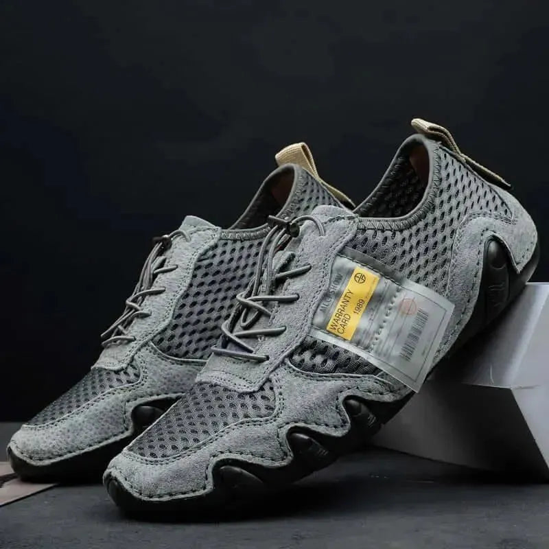 Men's Sneakers - Low-Top Sneakers - Lace-Up Spring-Summer Sneakers