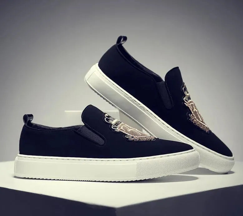 Men's Sneakers - Low-Top Sneakers Shoes - Slip-On Spring-Summer Shoes