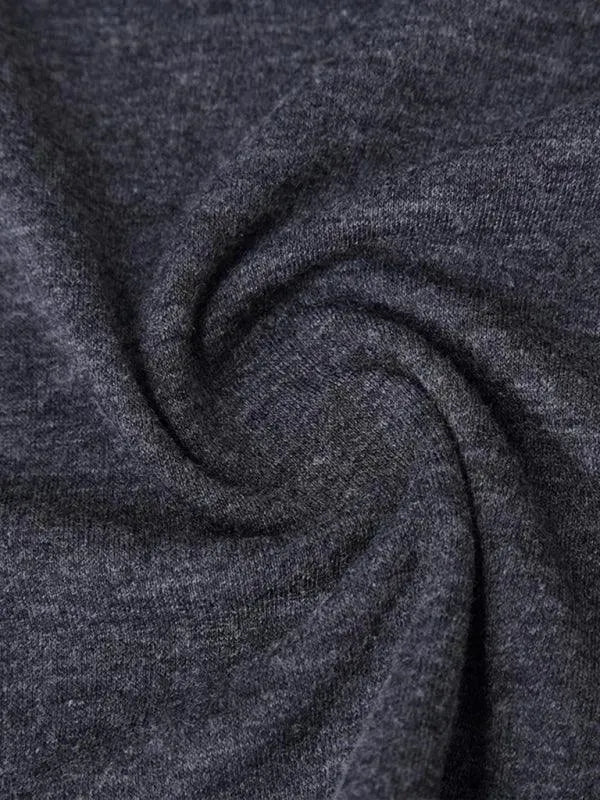 Men Turtleneck Knit Sweater Minimalist-Men's Sweater-LeStyleParfait