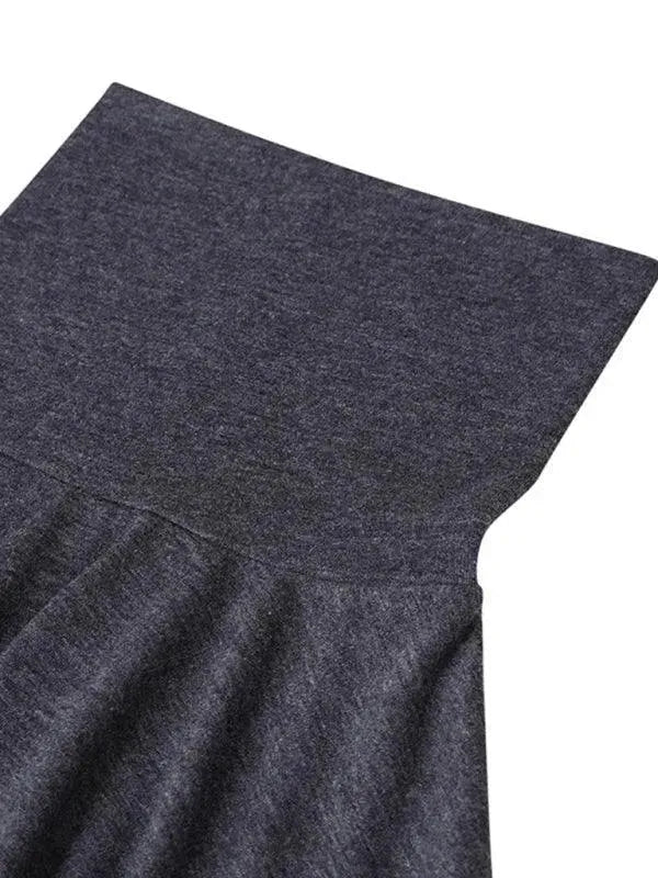 Men Turtleneck Knit Sweater Minimalist-Men's Sweater-LeStyleParfait