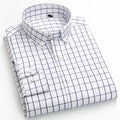 Men's Cotton Checked Casual Shirt-Men Shirts-LeStyleParfait