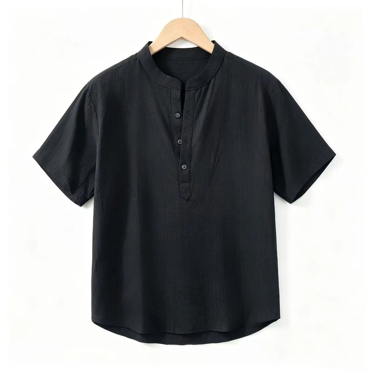 Men's Cotton Linen Summer Shirt-Men Shirts-LeStyleParfait