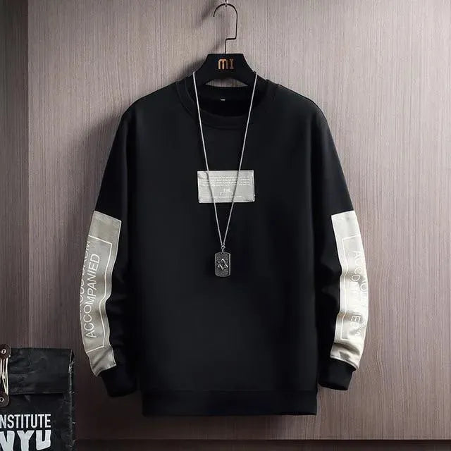 Men's Cotton Printed Sweatshirt-Men Sweatshirt-LeStyleParfait