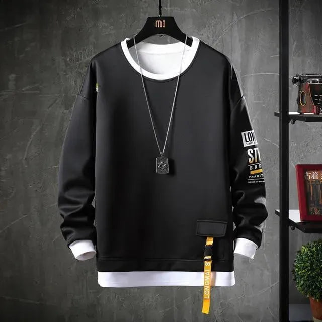 Men's Cotton Printed Sweatshirt-Men Sweatshirt-LeStyleParfait