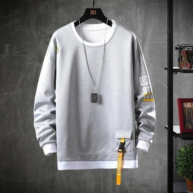 Men's Cotton Printed Sweatshirt-Men Sweatshirt-LeStyleParfait